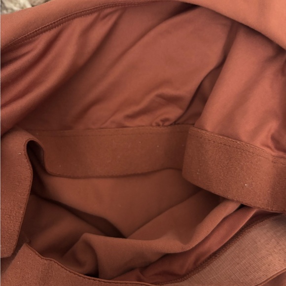 Alo Yoga Sleek Back Bodysuit - Rust S - Picture 6 of 7